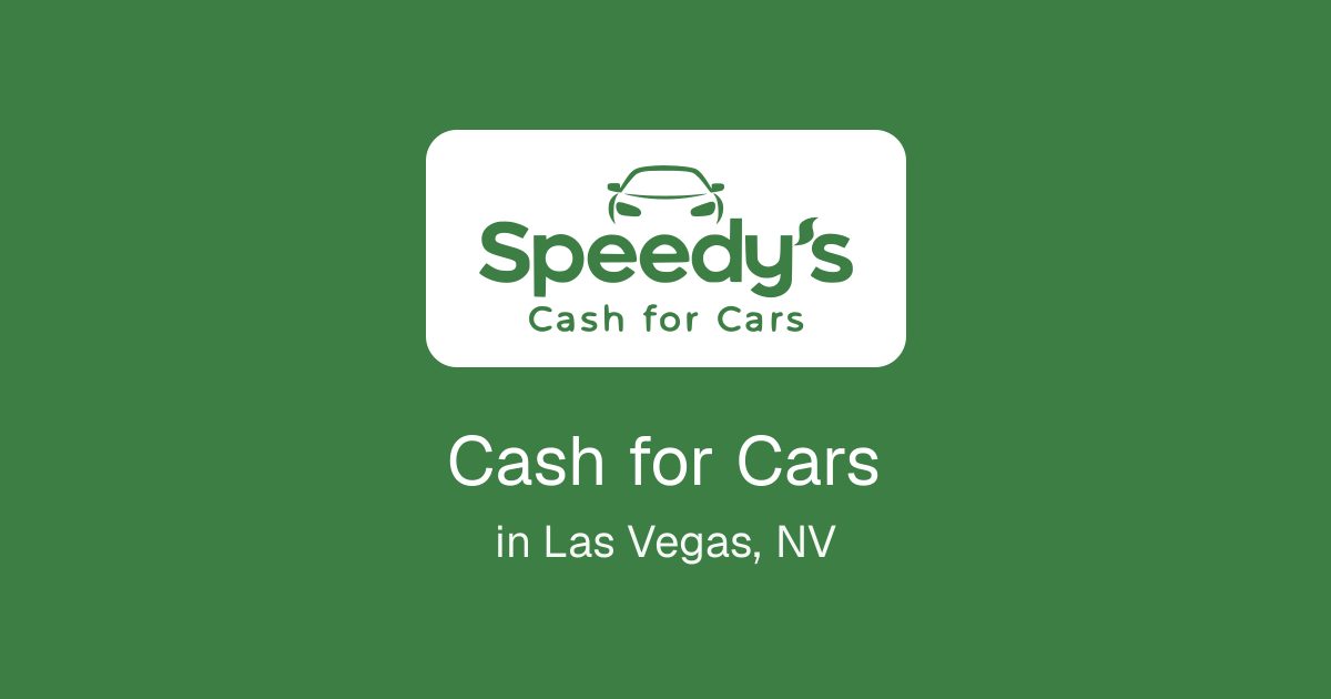 Cash for Cars in Las Vegas, NV